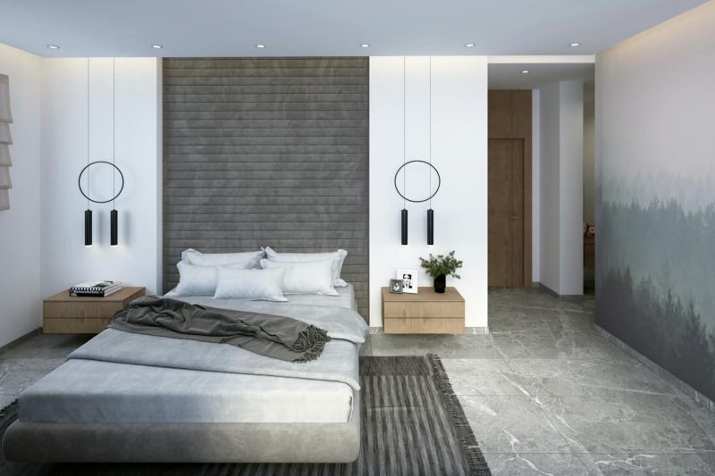 Explore a sleek and minimalist bedroom interior with stylish 1773766867