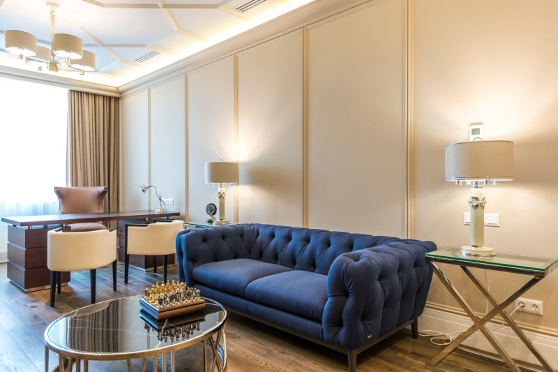 VA Home - 1 27 A stylish interior with modern furniture featuring a chic bl 1784653294